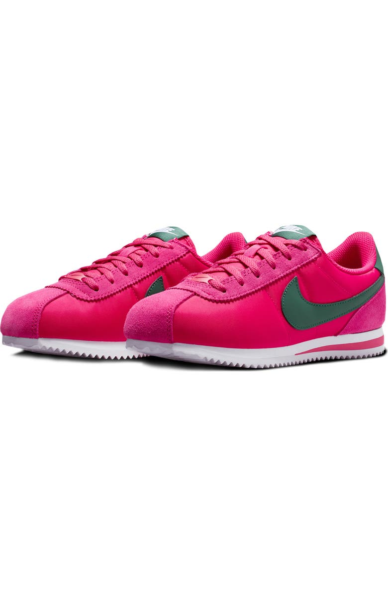 Nike Kids' Cortez Sneaker, Main, color, Rush Pink/ White/ Firn
