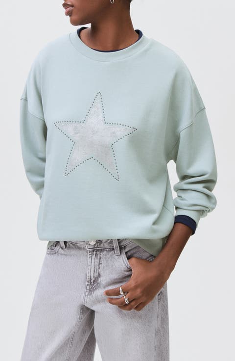 Star Studded Sweatshirt