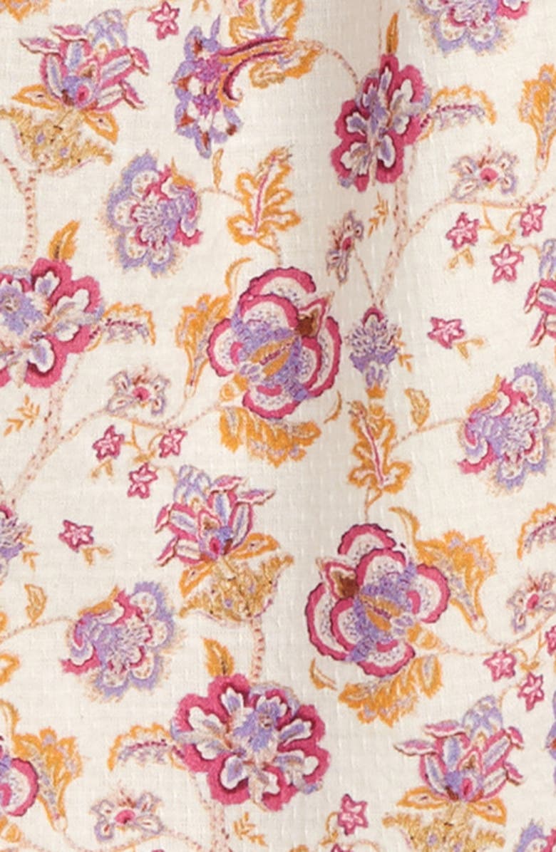 Bonpoint Jenni Floral Print Cotton Dress, Alternate, color, 