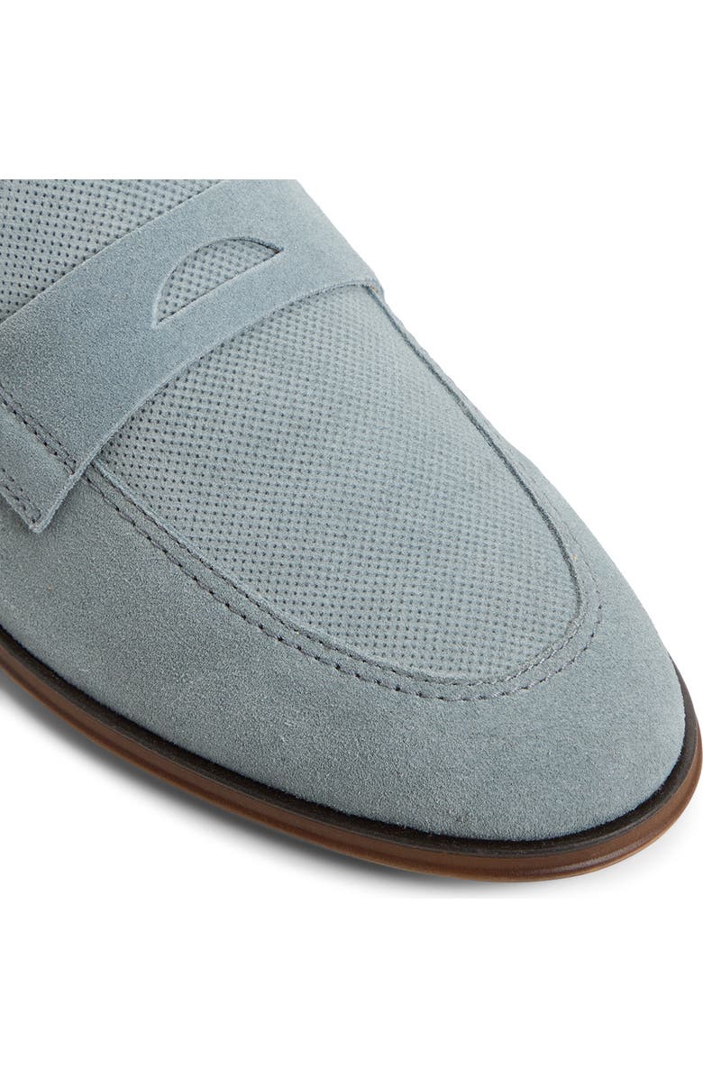 ALDO Garret Penny Loafer, Alternate, color, Light Blue
