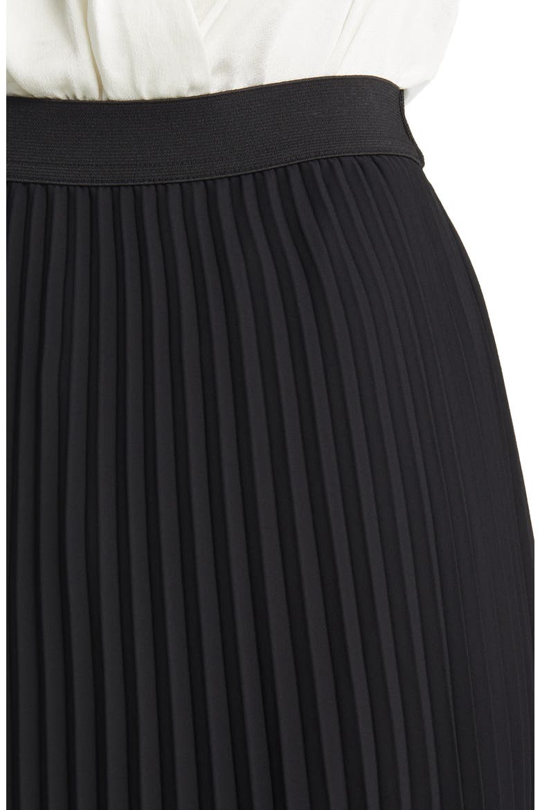 Pleated Skirt, Alternate, color, BLACK