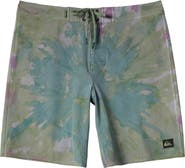 Quiksilver Surfsilk Straight Tie Dye Board Shorts