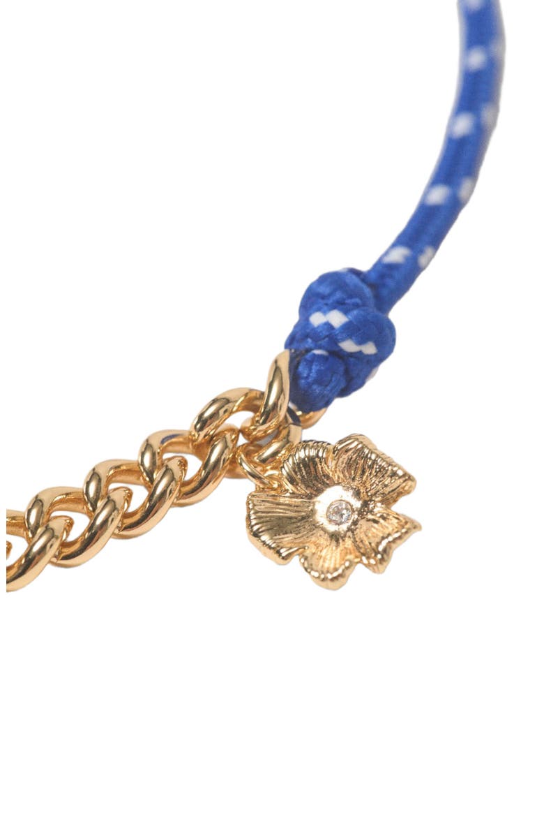 Sailor rope chain necklace, Alternate, color, Gold