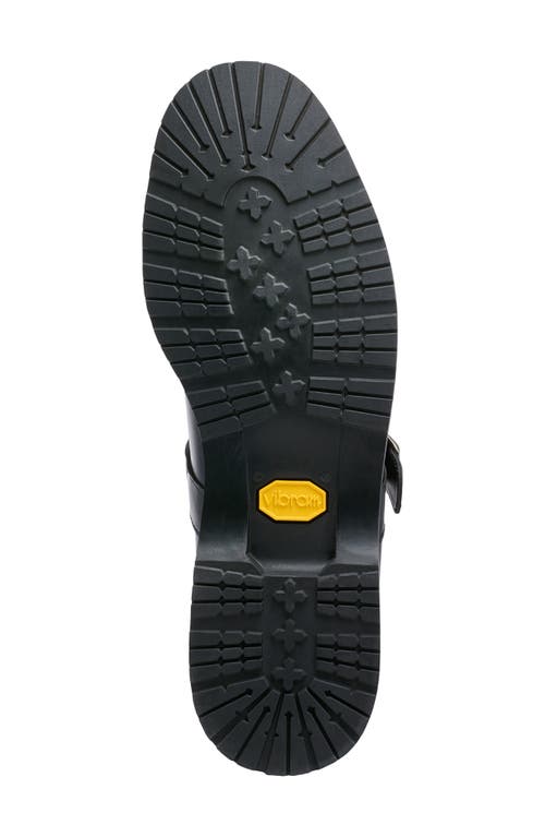 G.h.bass Fisherman Mini Lug Smooth Leather Weejun In Black