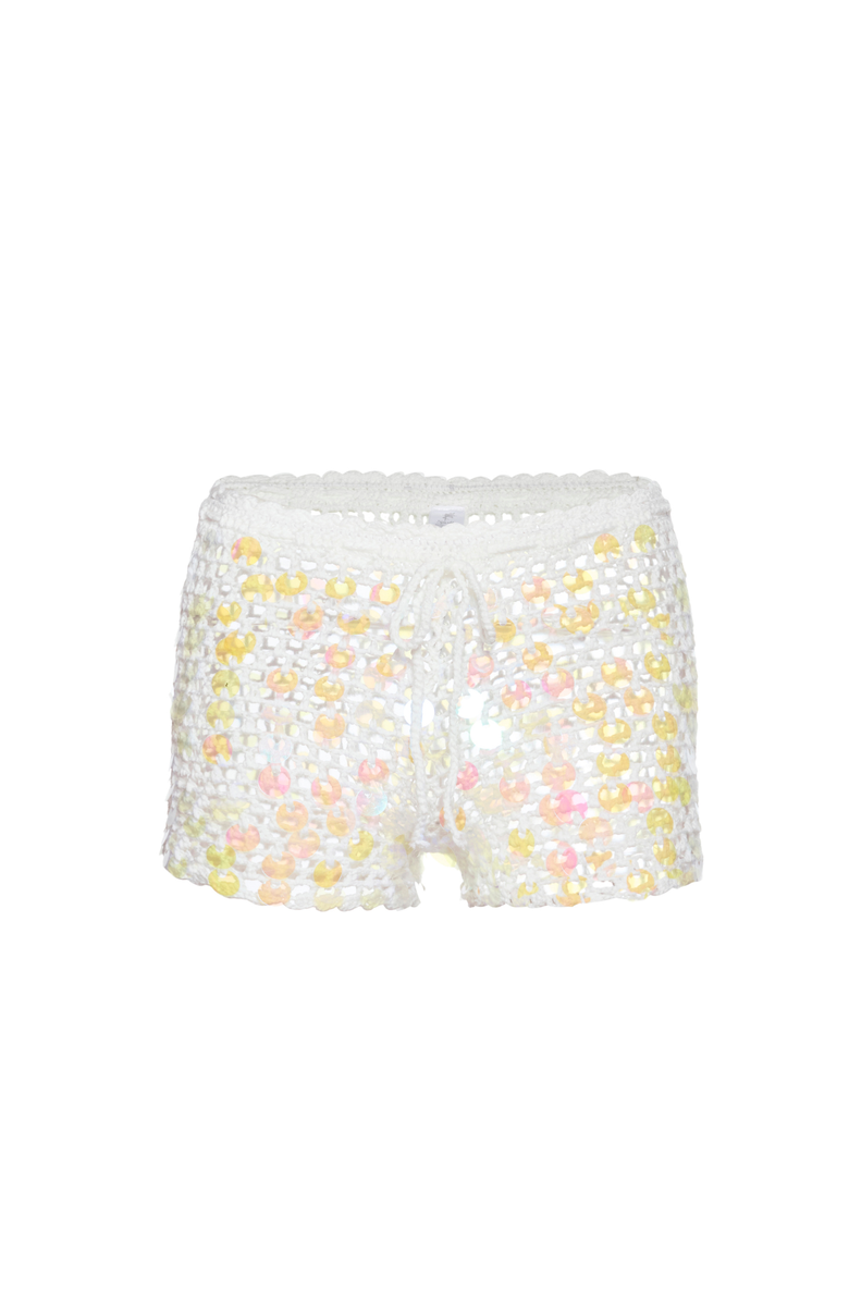 SPARKL SIRENI SHORTS, Main, color, White