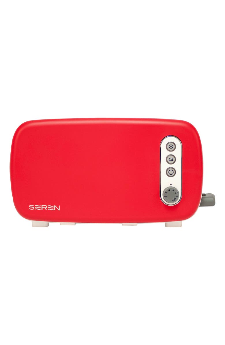 BergHOFF Seren 2-Piece Sliding Toaster, Main, color, White/Red