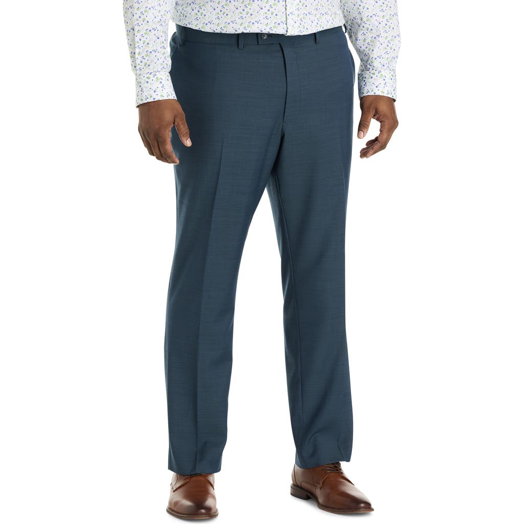 Jv Reflex Big & Tall Solid Suit Pants