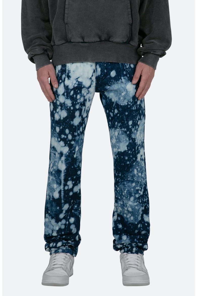 D365 Splash Straight Leg Jeans, Main, color, BLUE/WHITE