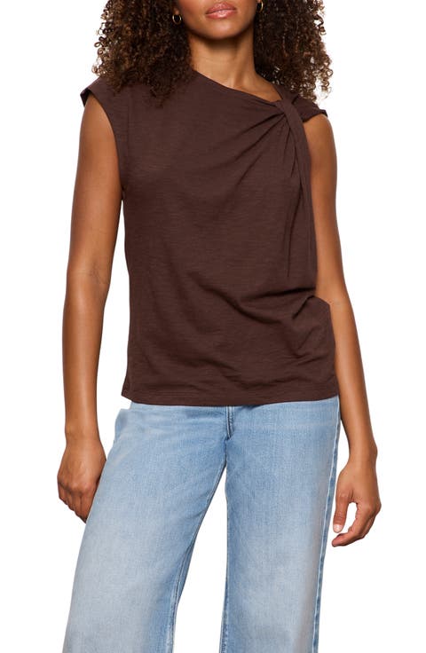 So Twisted Asymmetric Top (Regular & Petite)