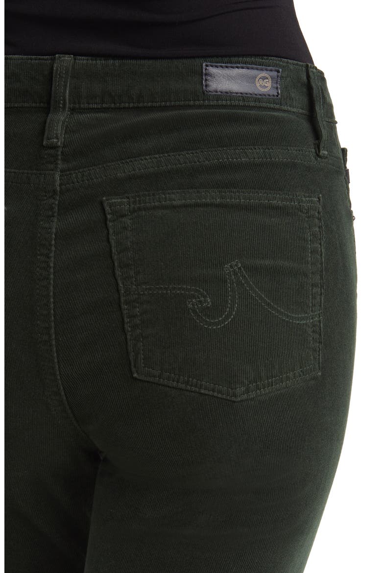 Farrah High Waist Stretch Corduroy Bootcut Pants, Alternate, color, HIDDEN PINE