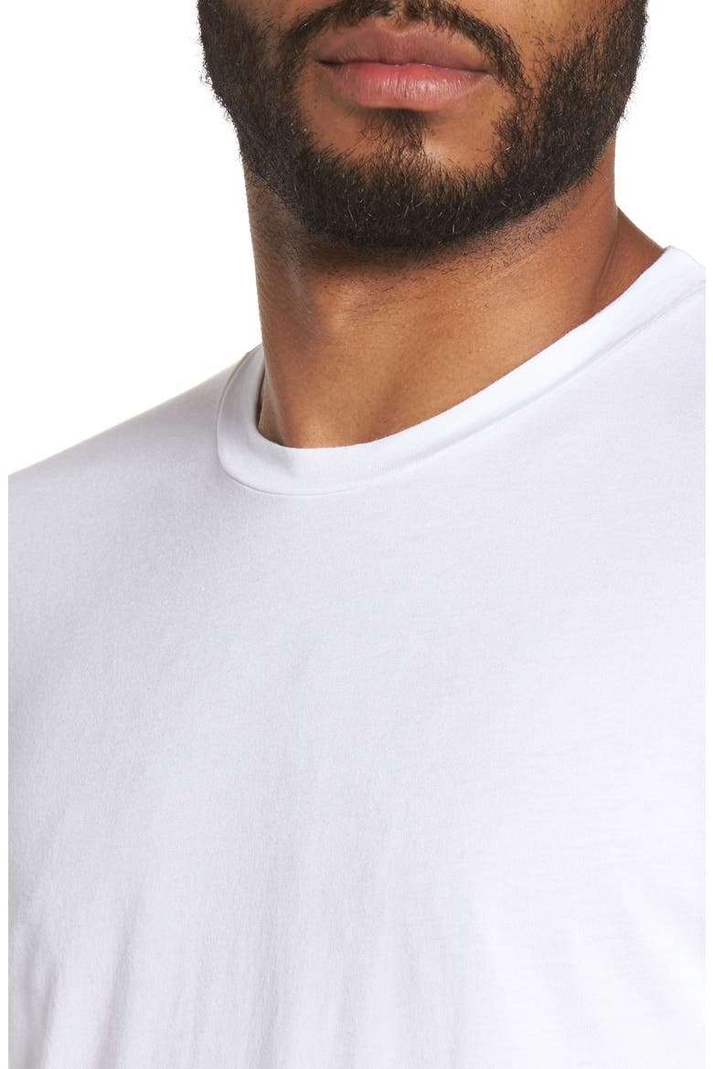 Supima® Blend Classic Crew T-Shirt, Alternate, color, WHITE
