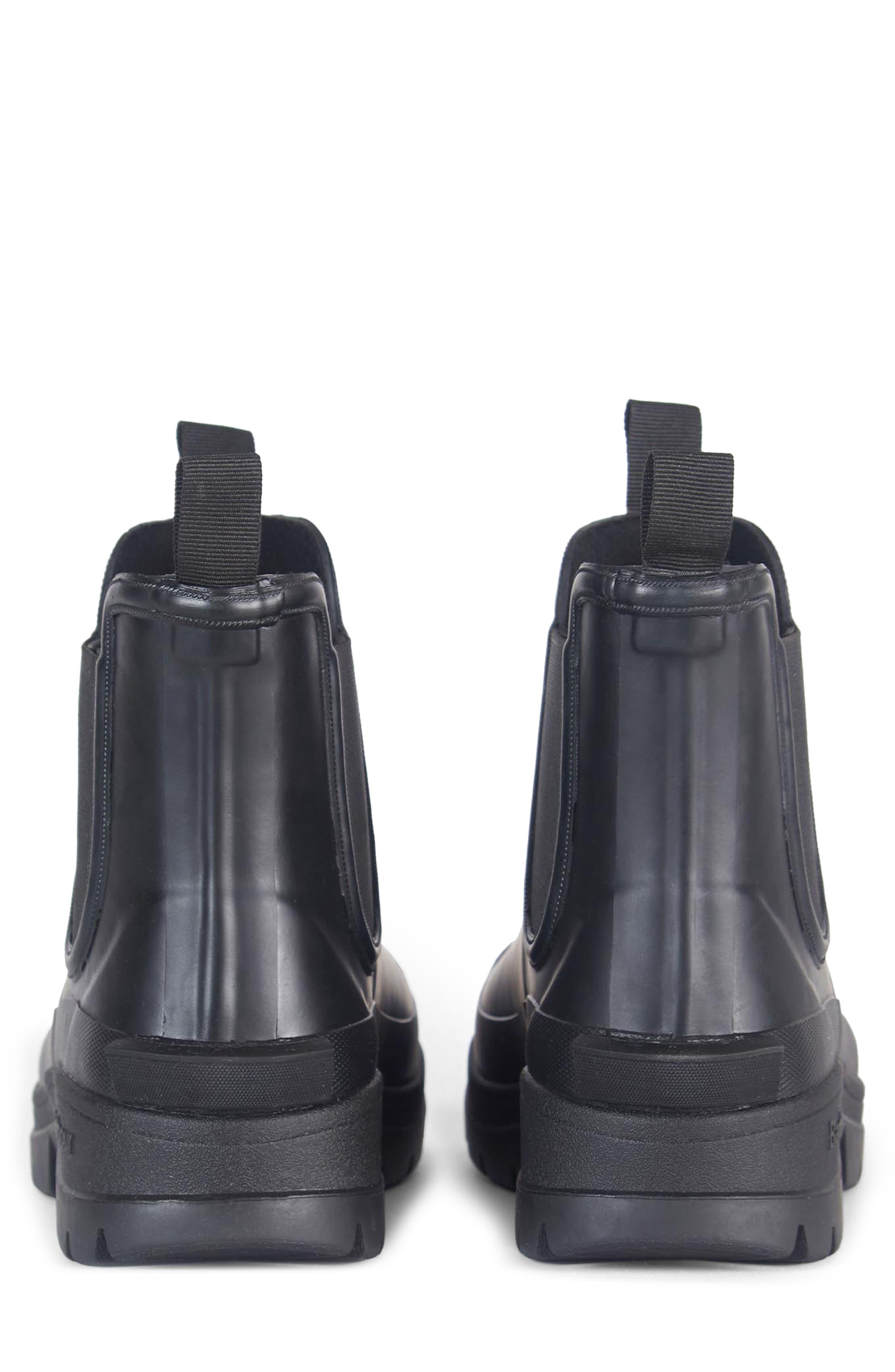 Barbour Nimbus Chelsea Rain Boot, Alternate, color, Black