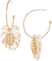 Cara Star Burst Drop Earrings