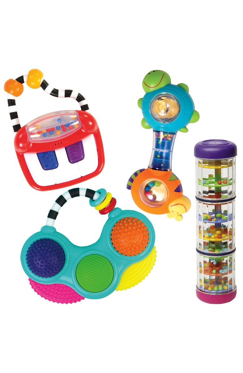 Kaplan Early Learning Company Babies First Musical Sounds, Main, color, Multicolor