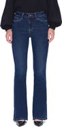 Bayeas Split Hem Mid Rise Flare Jeans