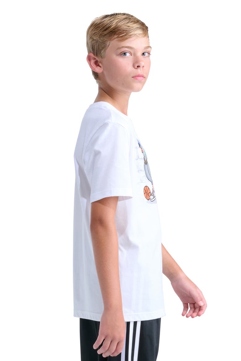 Kids' Sport Graphic T-Shirt, Alternate, color, WHITE MULTI