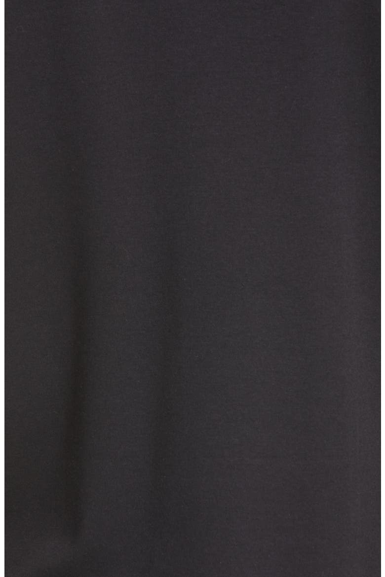 Sea Island Cotton T-Shirt, Alternate, color, BLACK