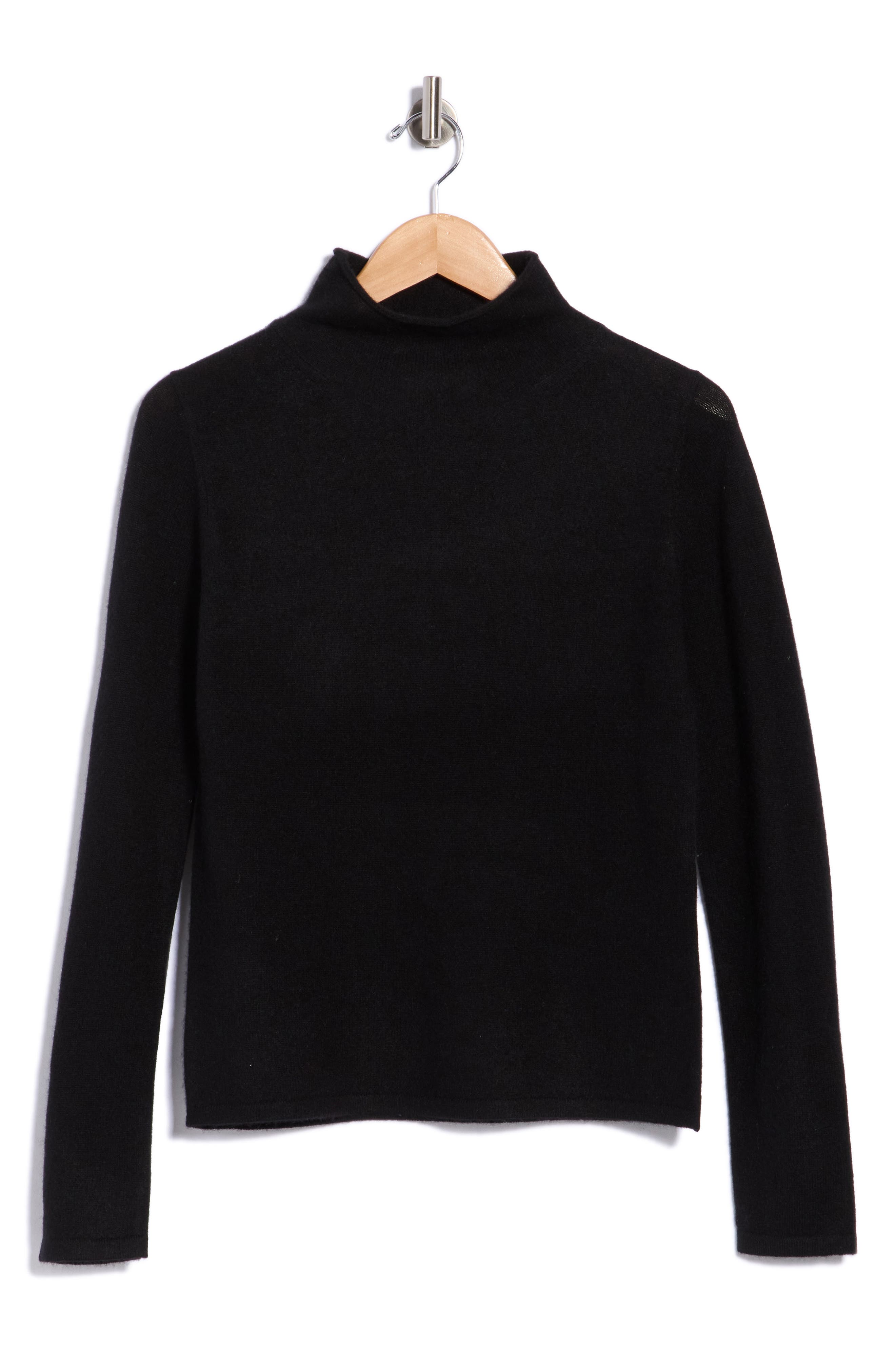 Cashmere Funnel Neck Sweater