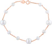 EFFY Freshwater Pearl Station Bracelet