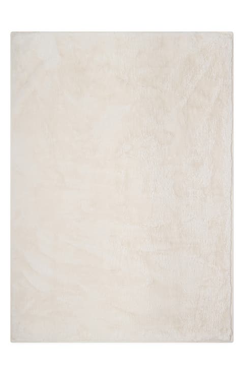 Cloud Faux Fur Throw