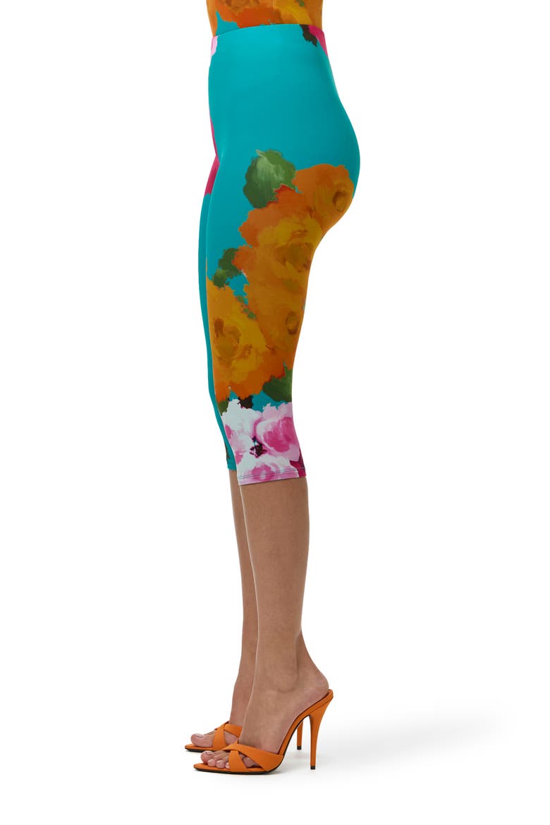 Capri Leggings, Alternate, color, FLORA SPRITZ