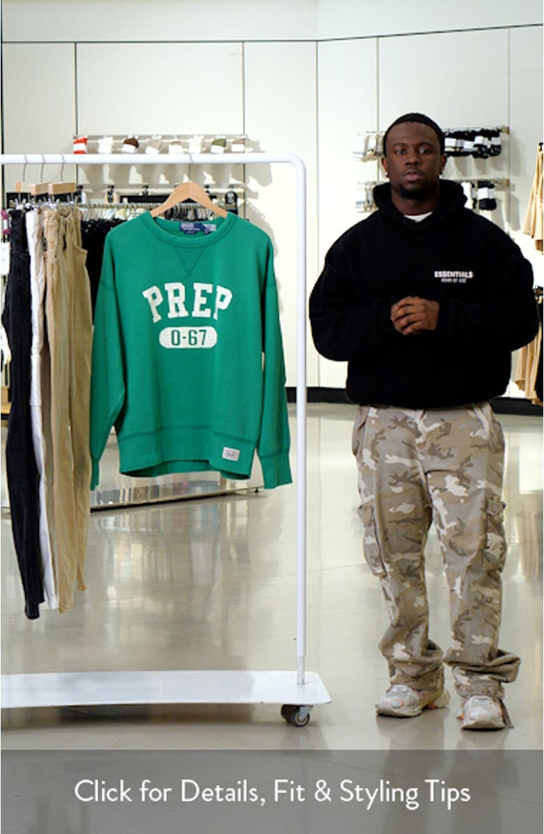 Vintage Fit Graphic Sweatshirt, sales video thumbnail