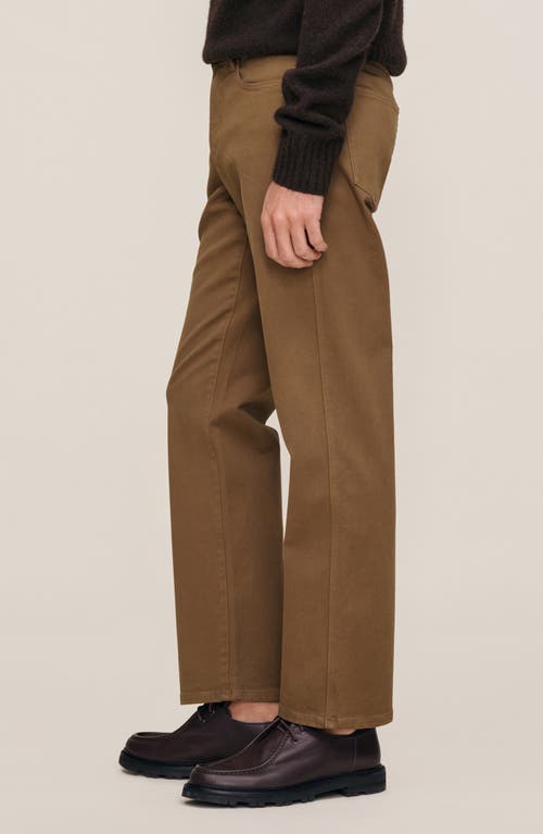 Dl1961 Noah Straight Leg Jeans In Brown