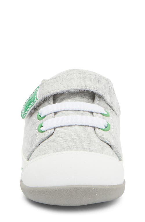 See Kai Run Girls' Stevie Mini Sneakers - Toddler, Little Kid In Gray Jersey