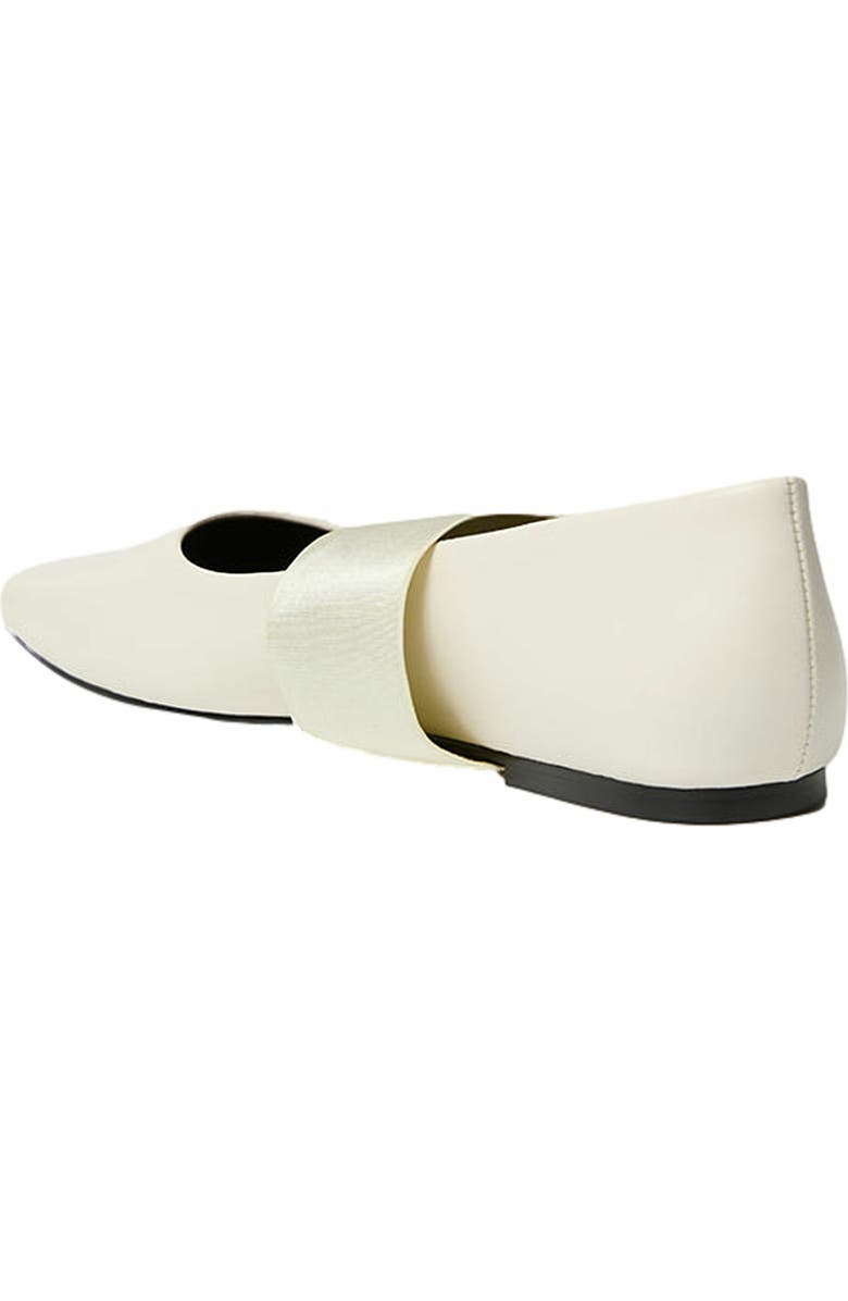 WeWoreWhat Strap Ballet Flat, Alternate, color, Ivory