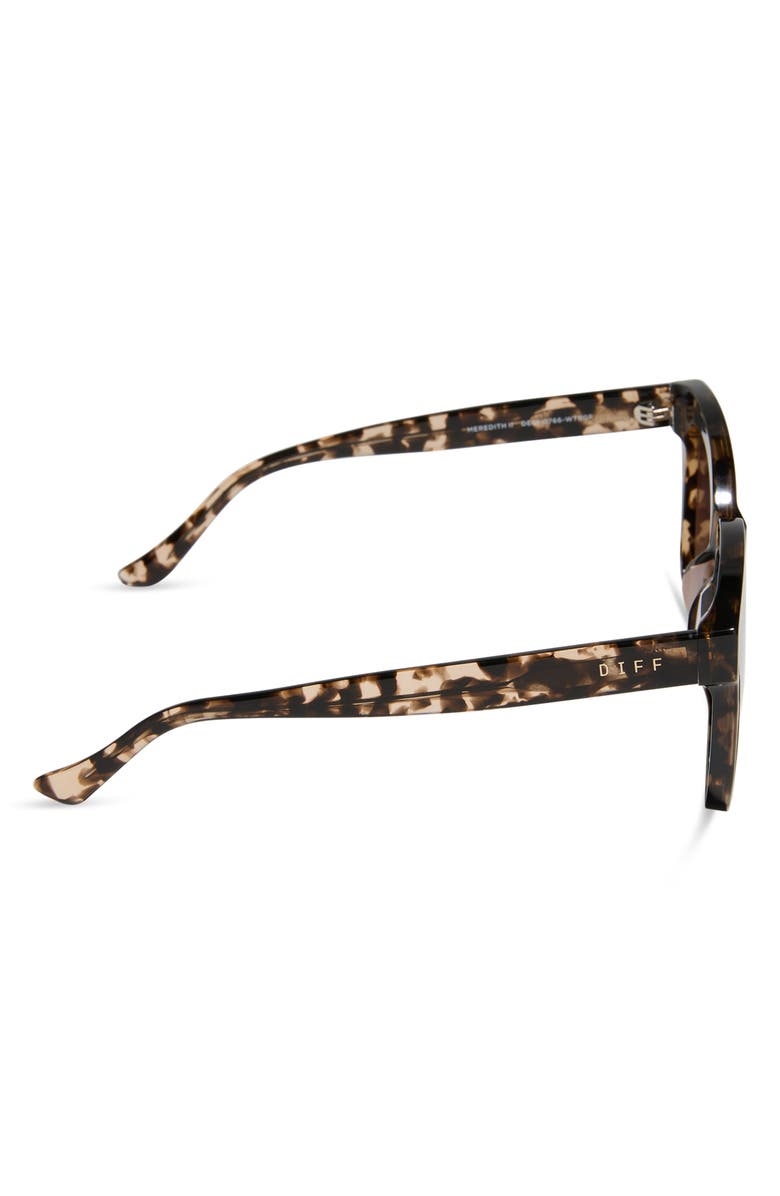 DIFF Meredith II 59mm Square Sunglasses, Alternate, color, Espresso Tortoise/ Brown