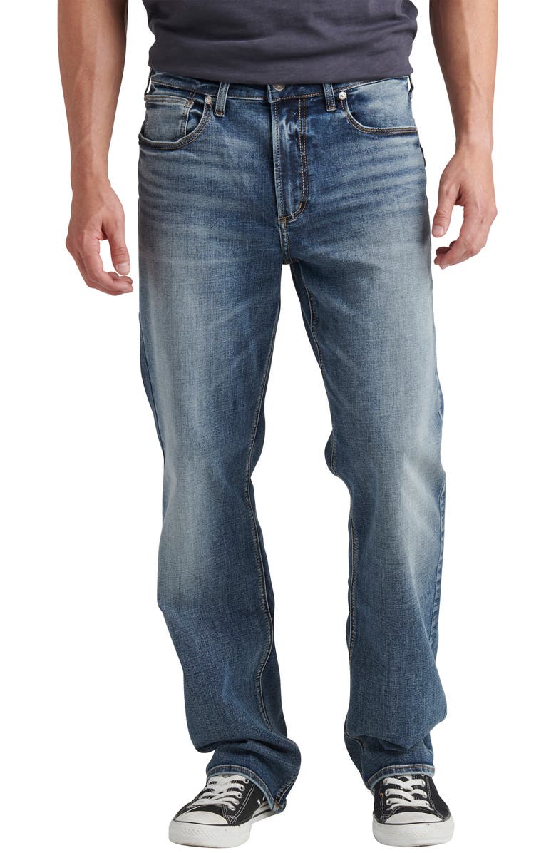 Silver Jeans Co. Grayson Easy Fit Straight Leg Jeans, Main, color, 