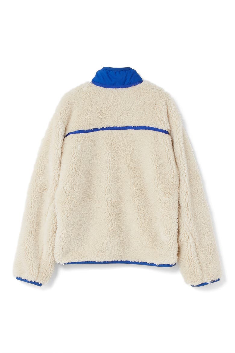 Faux Shearling Jacket, Alternate, color, OFF WHITE