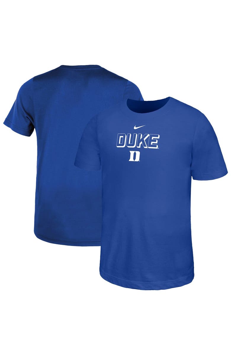 Nike Youth Nike Royal Duke Blue Devils Legend Performance T-Shirt, Main, color, Royal