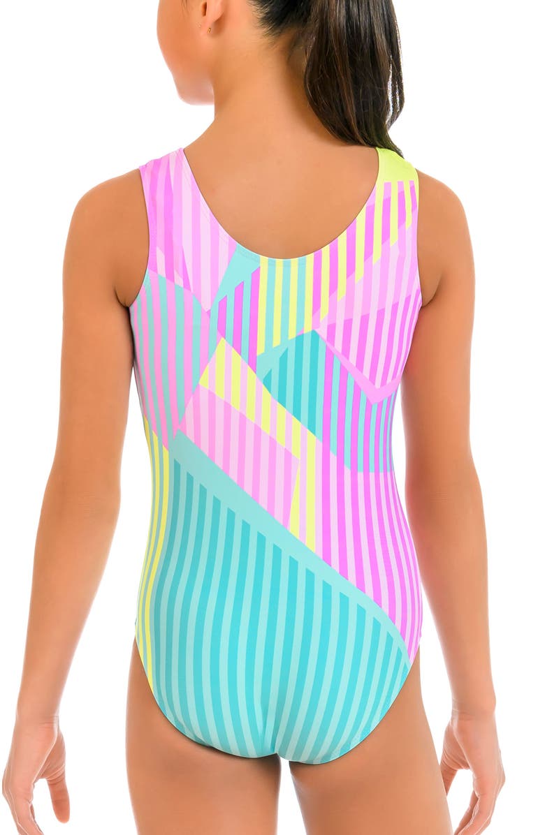 Destira Sherbet Leotard, Alternate, color, Sherbet
