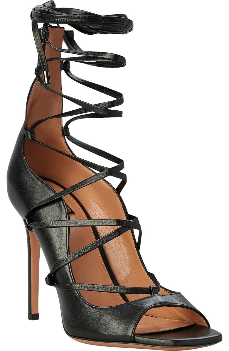 LITA by Ciara Solid Strappy Sandal, Main, color,