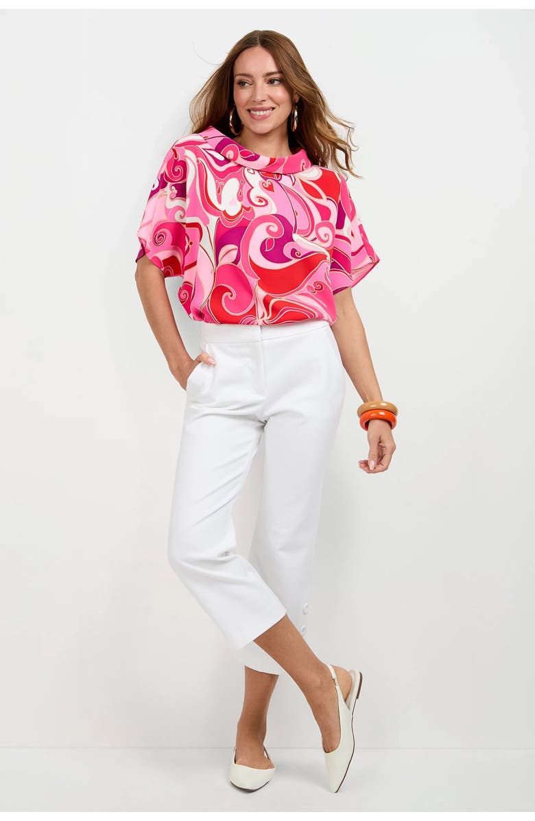 Trina Turk Honeysuckle Top, Alternate, color, Multi