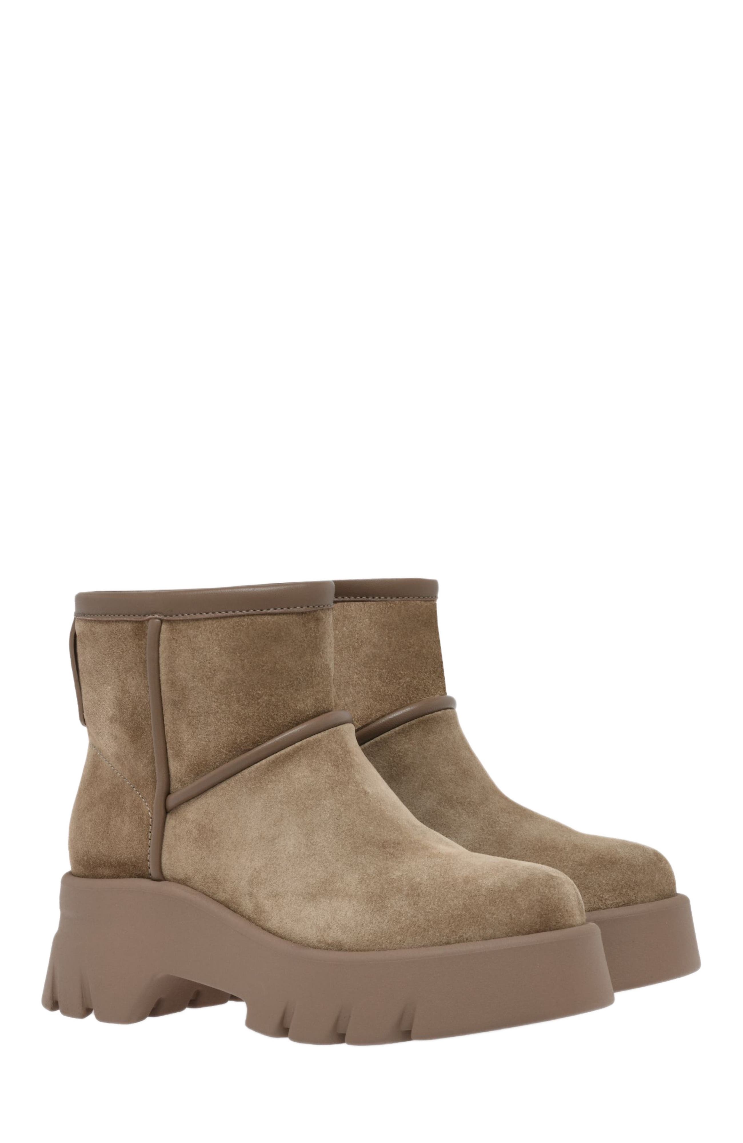 Gianvito Rossi Stormy Boots, Alternate, color, Brown