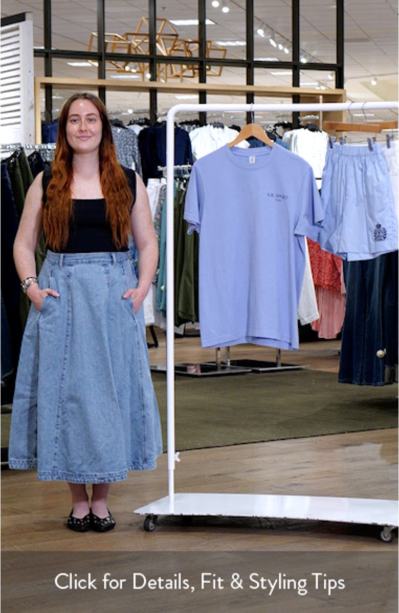 Wimbledon Cotton Graphic T-Shirt, sales video thumbnail