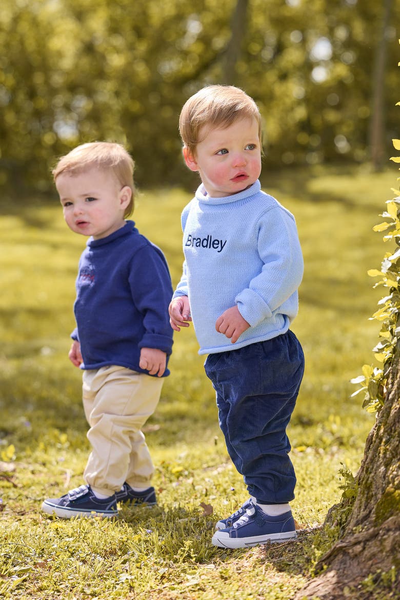 Kids' Banded Pant, Alternate, color, Pebble Twill