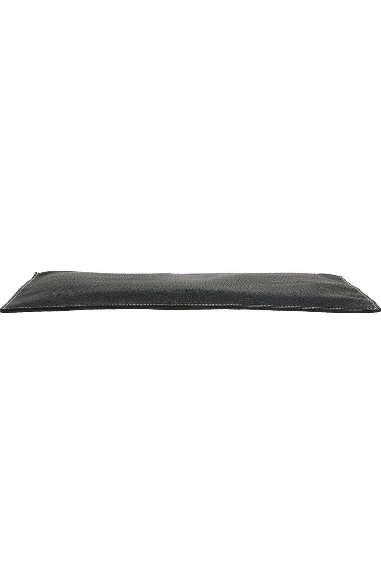 Lié Studio The Lilith Travel Pouchette, Alternate, color, Black Grosgrain