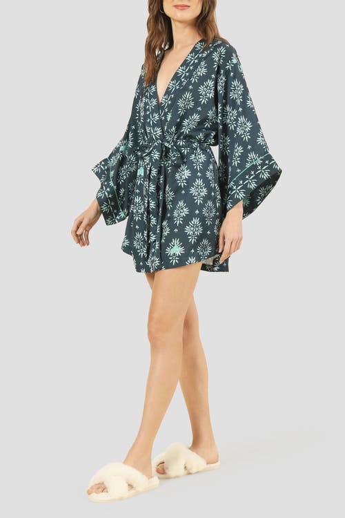 Omika Aashi Robe In Goa Lotus Ink