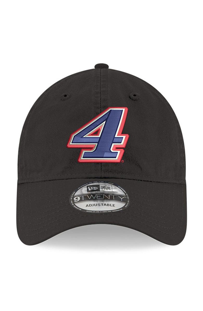 New Era Men's New Era Black Kevin Harvick 9TWENTY Enzyme Washed Adjustable Hat, Alternate, color, 