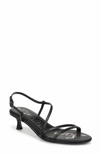 Cora Slingback Kitten Heel Sandal