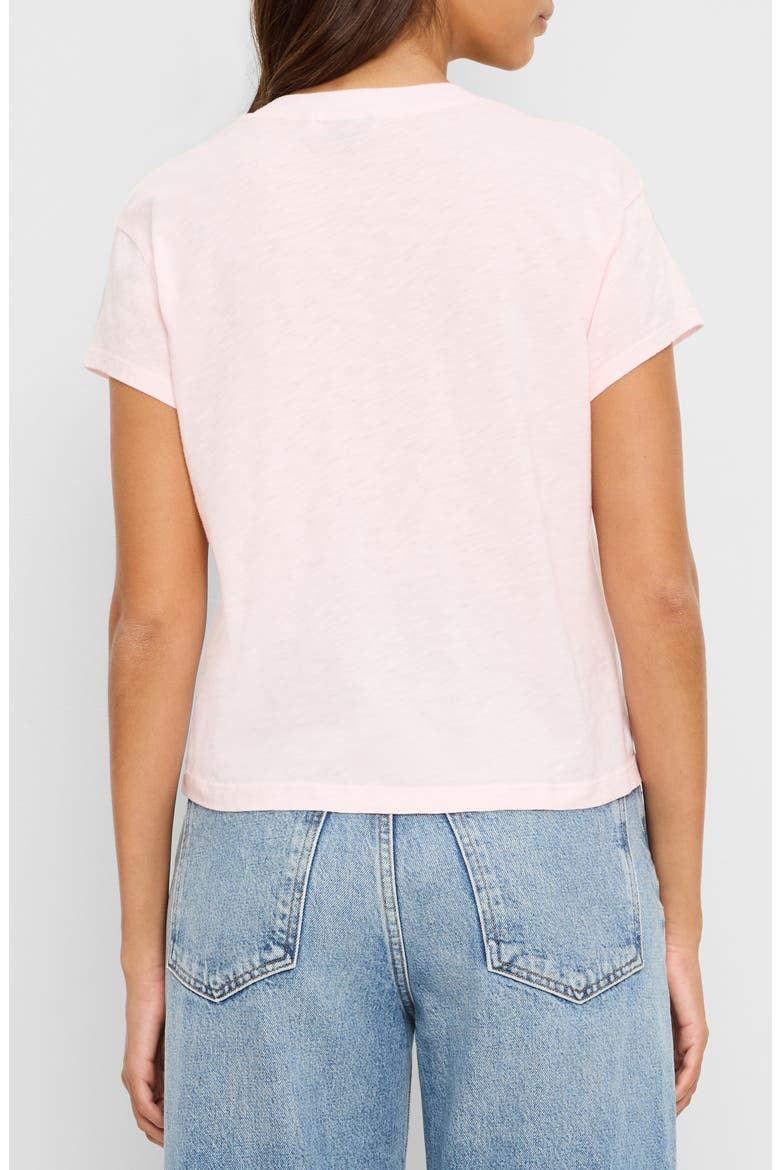 Grayson Chopped Crewneck T-Shirt, Alternate, color, BLUSH