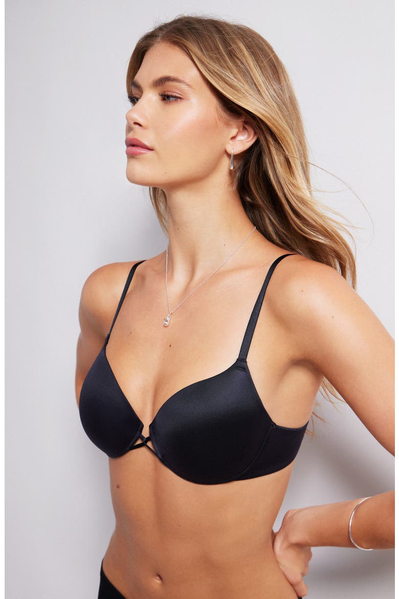 Undercover Plunge T-Shirt Bra, Alternate, color, NIGHT
