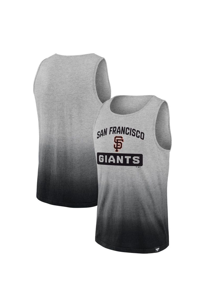 Men's Fanatics Branded Gray/Black San Francisco Giants Our Year Tank Top, Main, color, Heather Gray