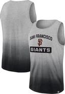 FANATICS Men's Fanatics Branded Gray/Black San Francisco Giants Our Year Tank Top