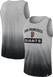 FANATICS Men's Fanatics Branded Gray/Black San Francisco Giants Our Year Tank Top