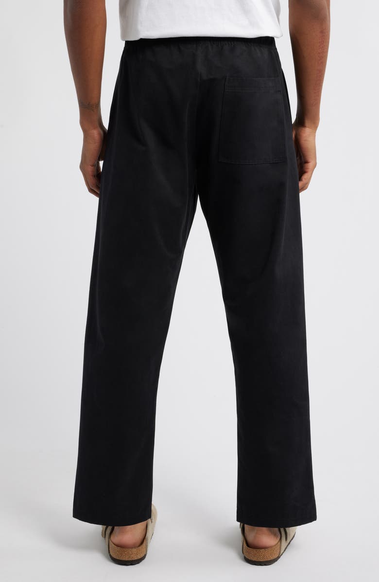 STANDARD ISSUE PD Cotton Blend Drawstring Slacker Pants, Alternate, color, Black