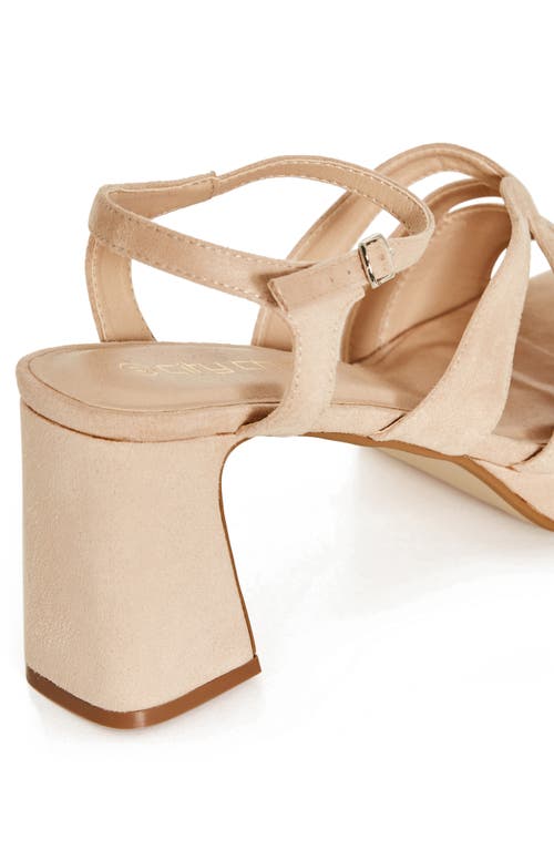 CITY CHIC CITY CHIC COCO PLATFORM SANDAL